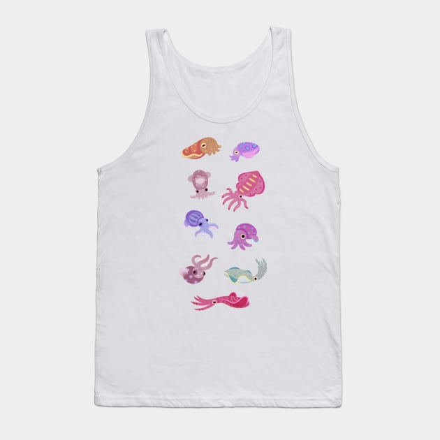 Squid Tank Top by pikaole